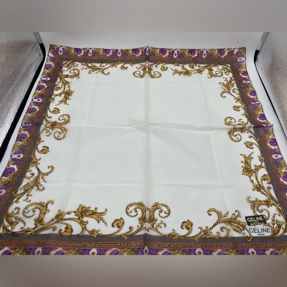 Celine handkerchiefs/mini scarf - Picture 1 of 3